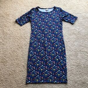 Lularoe Floral Dot Julia Dress